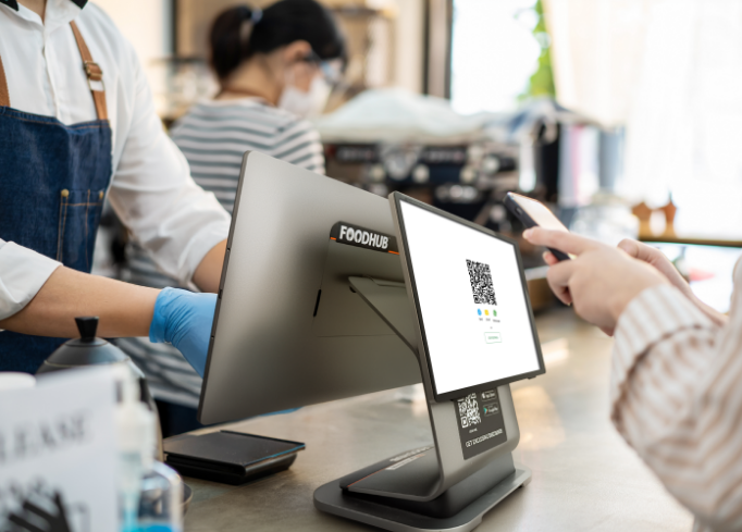 POS with Barcode Scanner for Restaurants & Takeaways