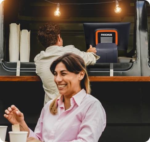 Simplify food truck operations with Foodhub's POS system