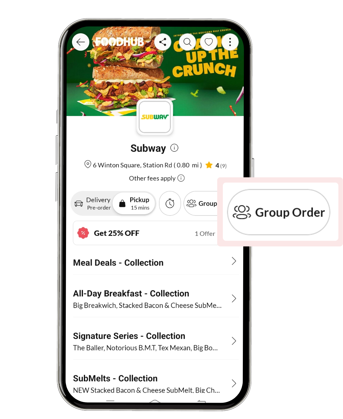 Group ordering