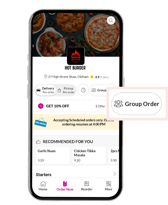 Group ordering