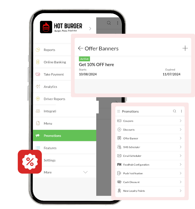 Promotions - via notifications