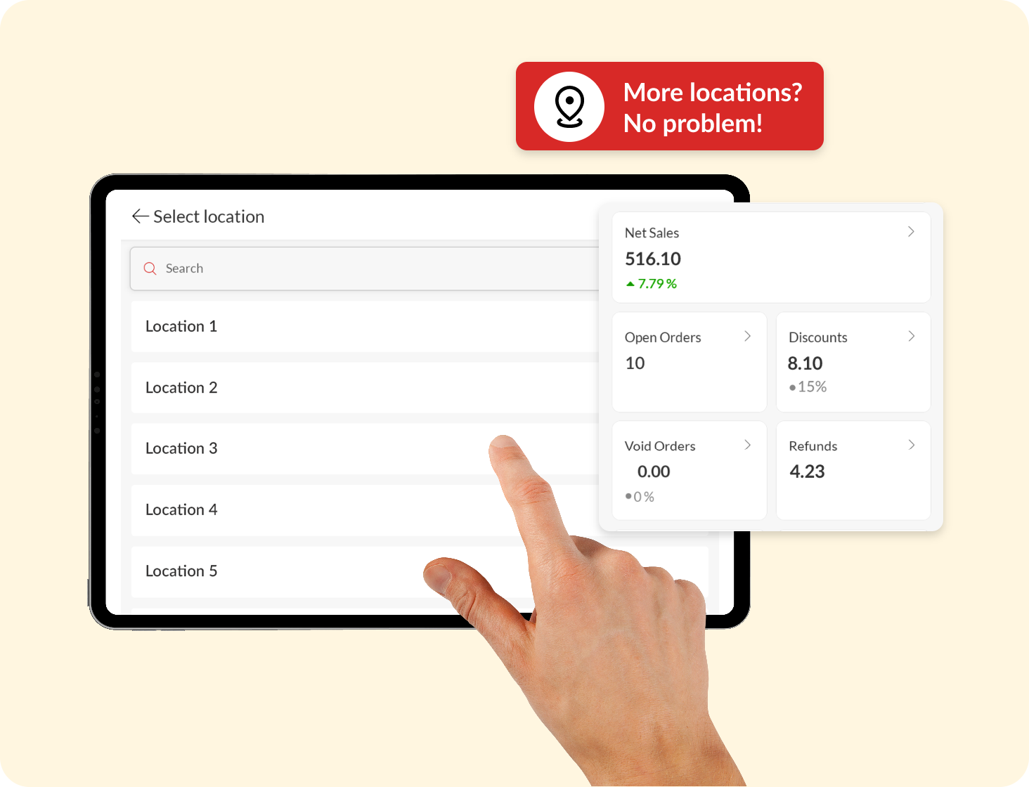 Multi-location setup