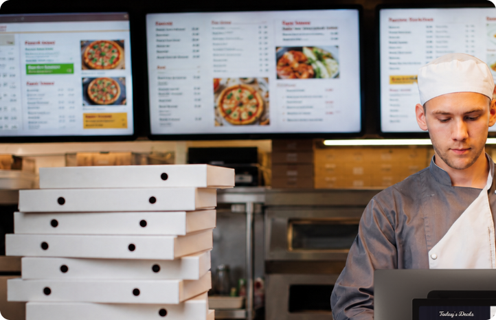 Digital menu boards