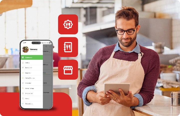Restaurant management app