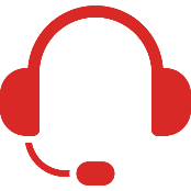 Customer support headset icon